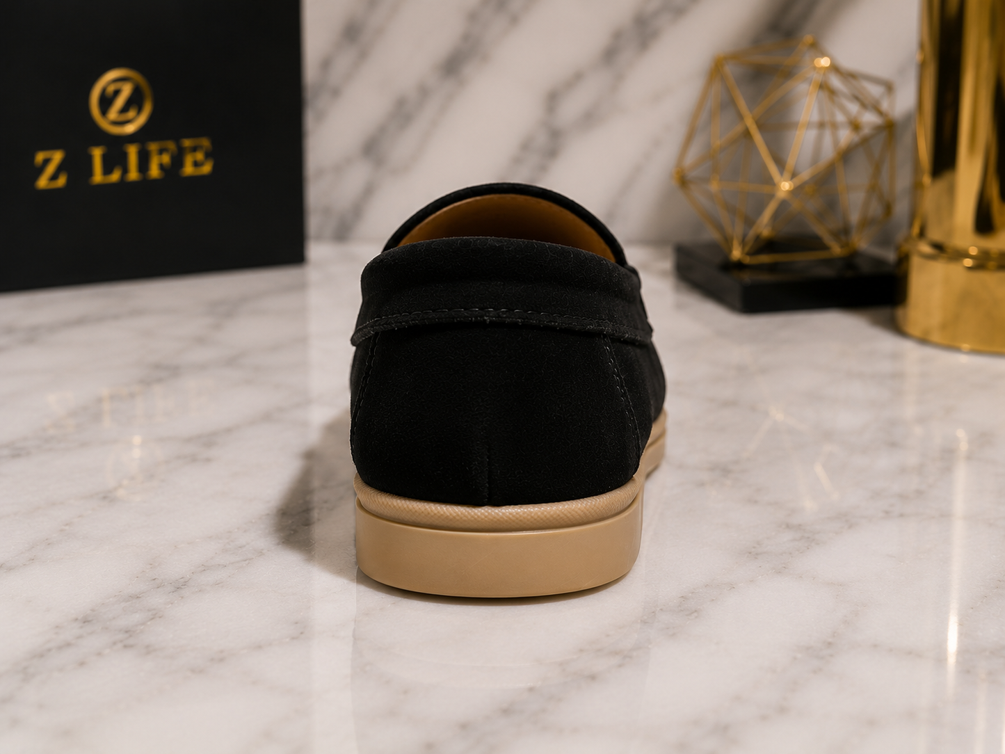 Loro Piana Premium Suede Loafers – Black