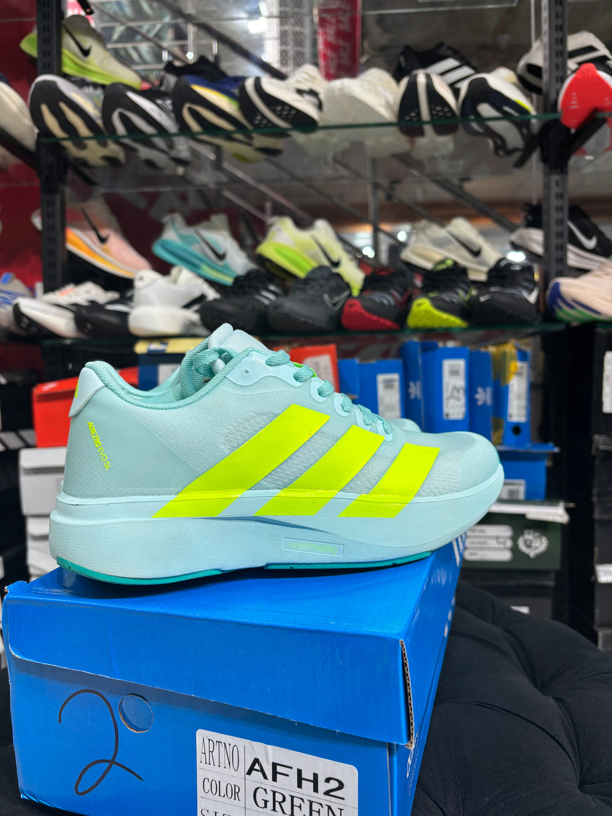 Adizero Evo SL Running Shoes(green)