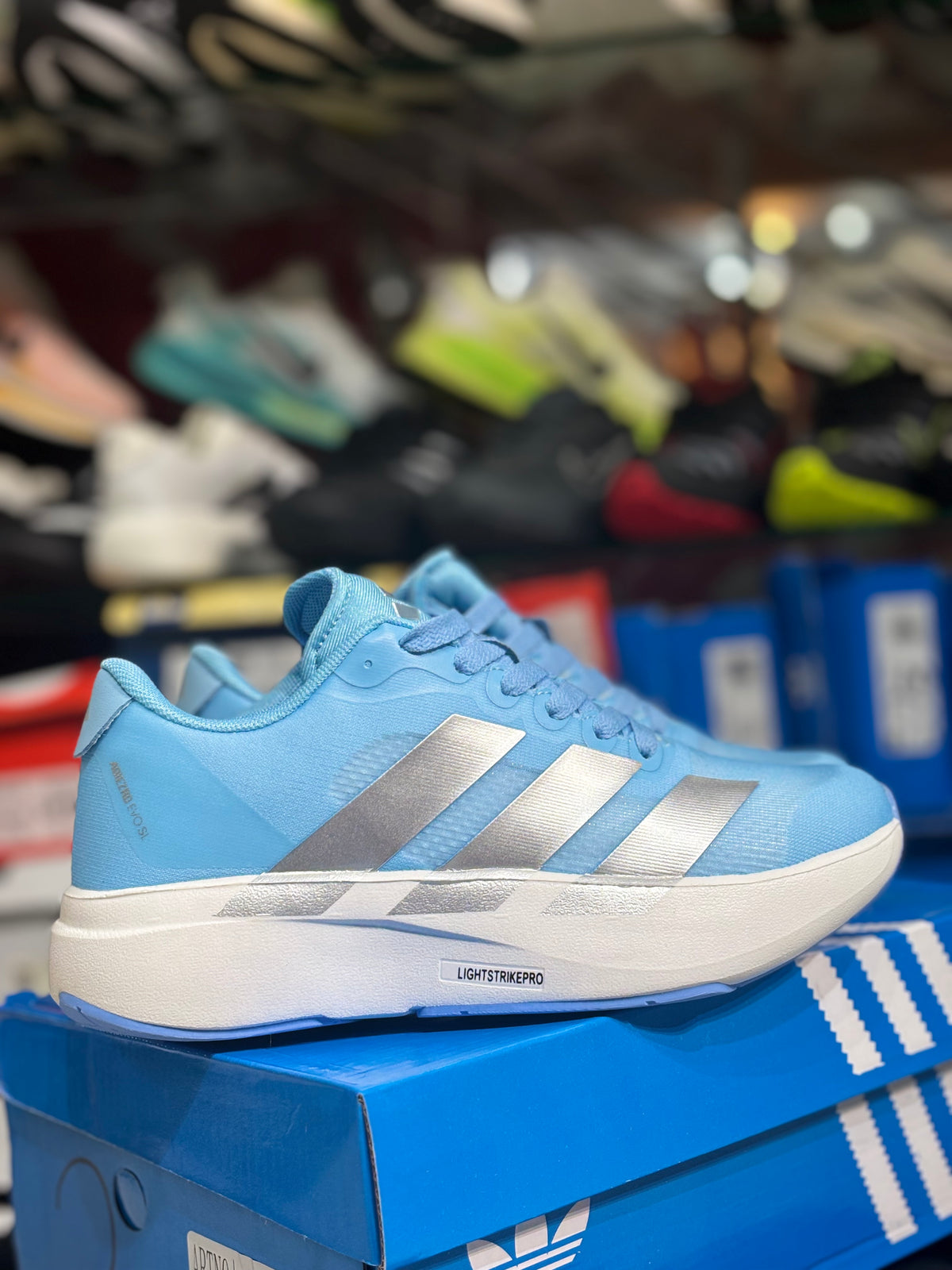 Adizero Evo SL Running Shoes(blue)
