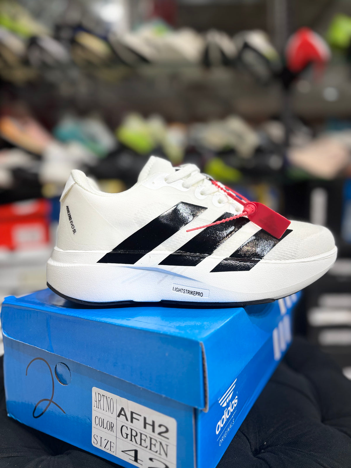 Adizero Evo SL Running Shoes(White)